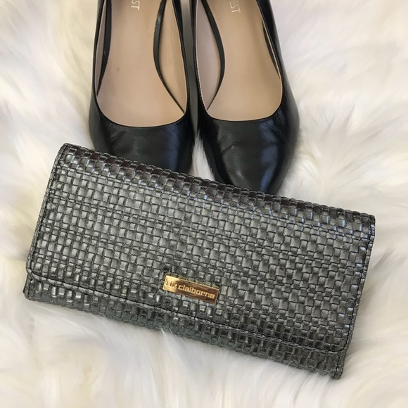 Liz Claiborne Handbags - Liz Claiborne Wallet Silver NEW